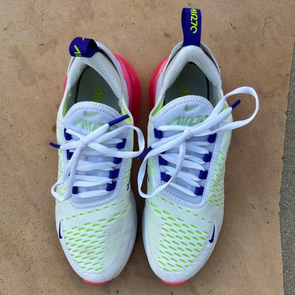 Nike Air Max 270
White Volt Pink Blast Indigo (Women's) ES - Picture 1 of 6